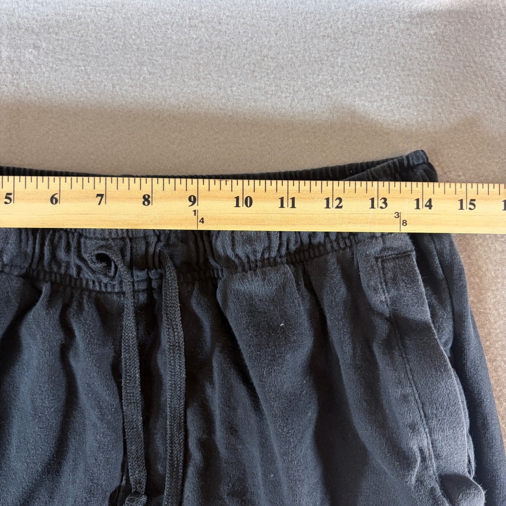 Nike Mens Sportswear Jogger Pants Black Medium Cuffed Sweatpants Drawstring - Picture 6 of 8